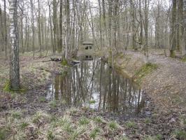 Ligne Maginot - RAUCOURT - (Stand de tir) - Accès du bâtiment par l'arrière.