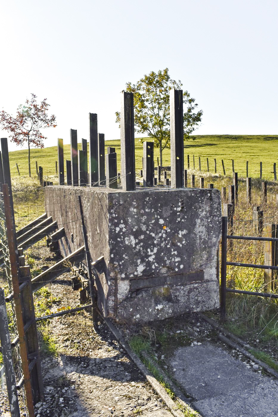 Ligne Maginot - BARST - (Barrage de Route) - Wagon barrage