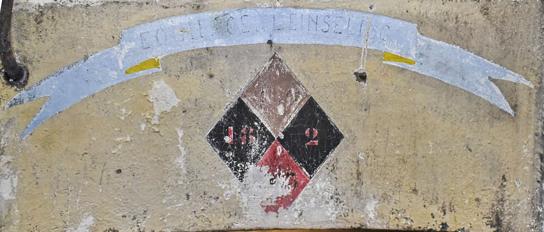 Ligne Maginot - EINSELING - A36 - (Ouvrage d'infanterie) - Frise décorative réalisée par l'équipage