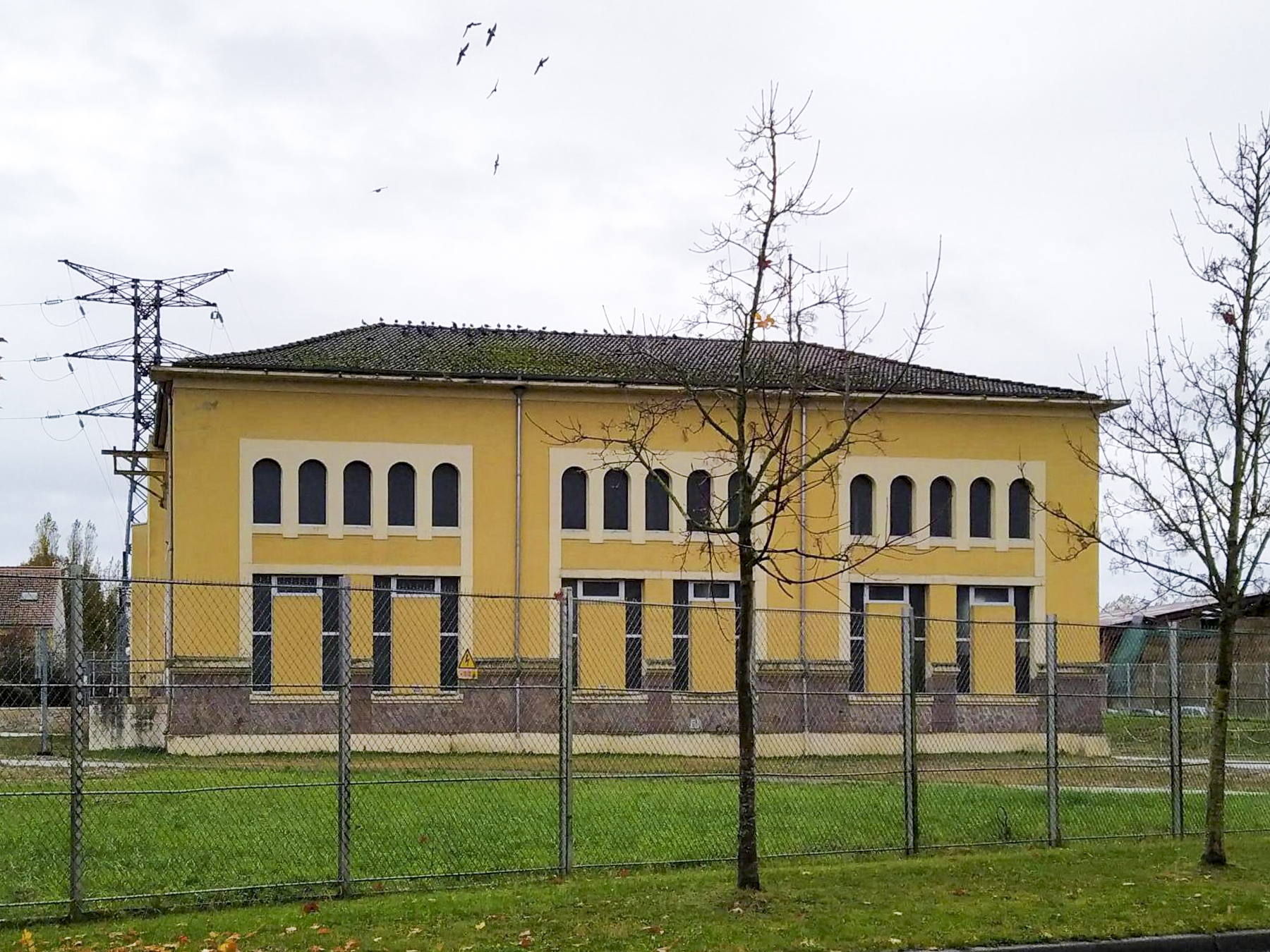 Ligne Maginot - HERIMENIL - (Infrastructures électriques) - Poste électrique - ammagsdr