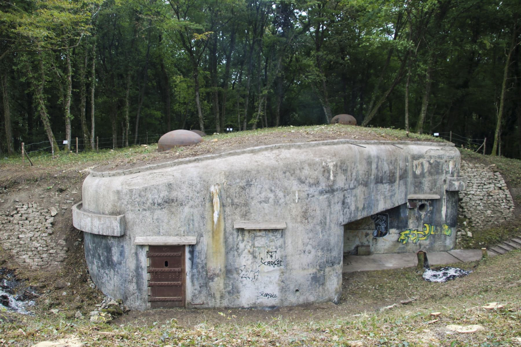 Ligne Maginot - TETING - A38 - (Ouvrage d'infanterie) - Bloc 1
Après nettoyage par l'association ASPOLT