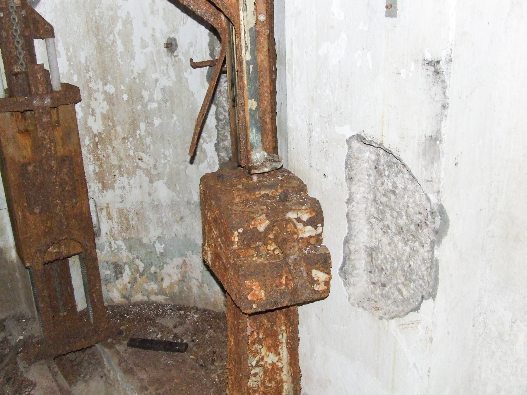 Ligne Maginot - TETING - A38 - (Ouvrage d'infanterie) - Bloc 1
Le mécanisme de la cloche JM.