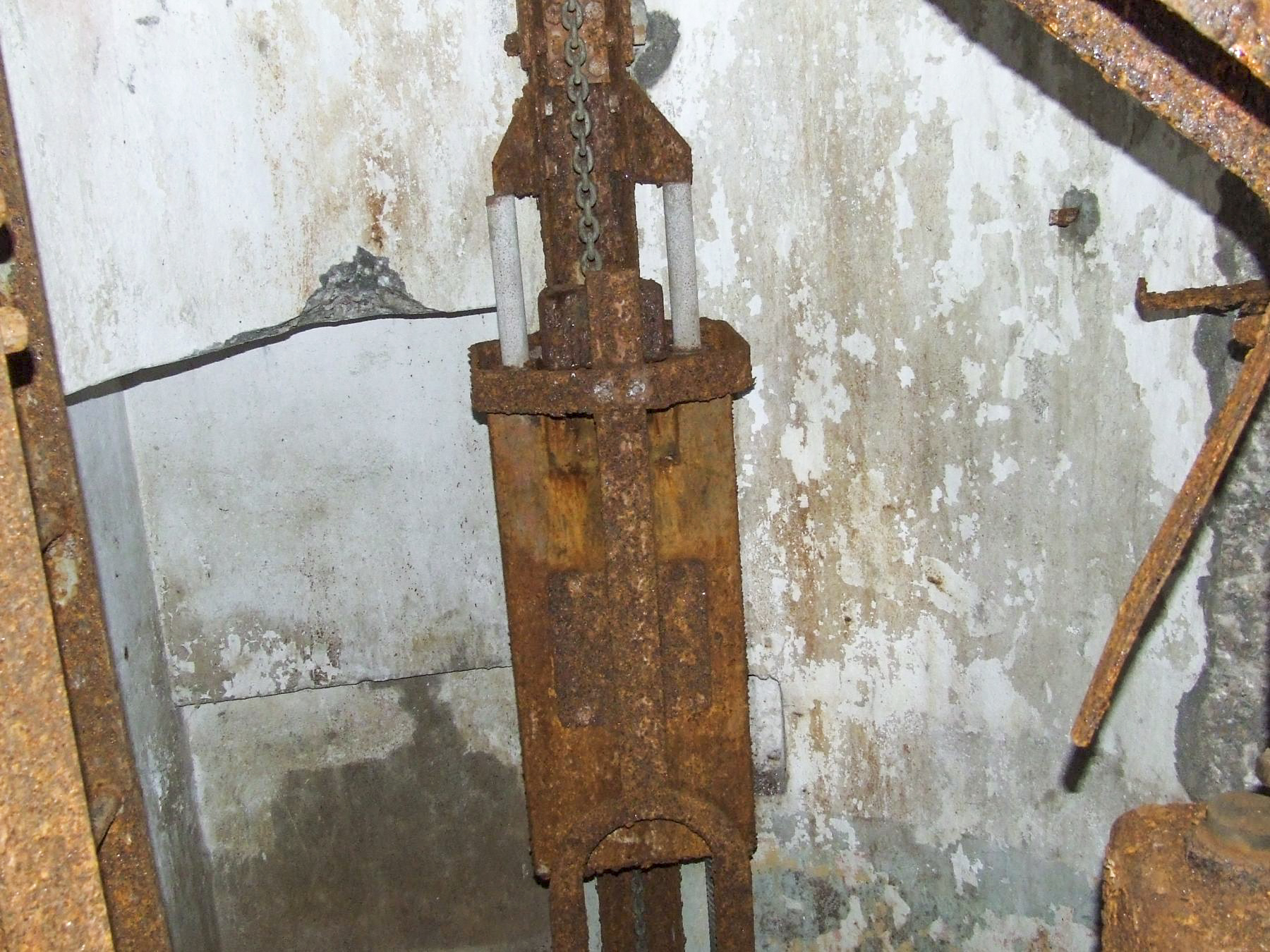 Ligne Maginot - TETING - A38 - (Ouvrage d'infanterie) - Bloc 1
Le mécanisme de la cloche JM.