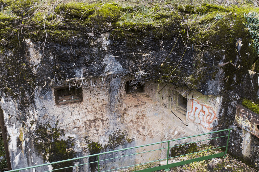 Ligne Maginot - TETING - A38 - (Ouvrage d'infanterie) - Bloc 3
Façade Sud