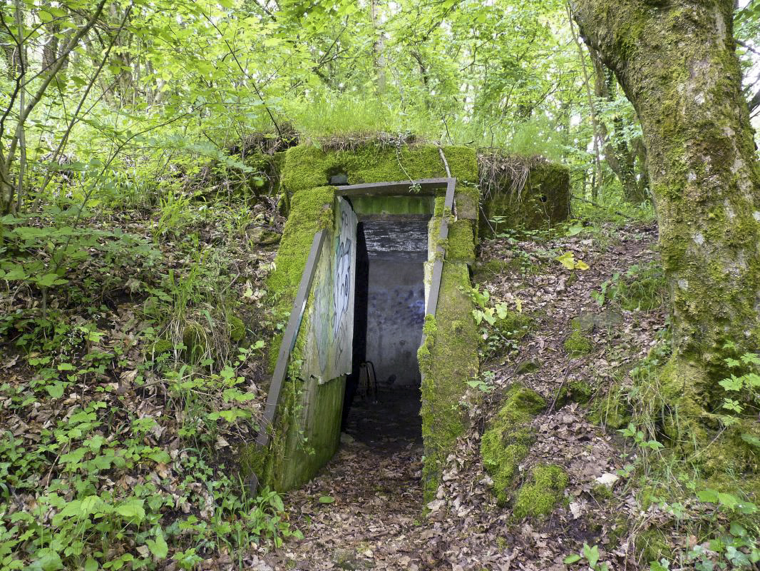 Ligne Maginot - TETING - A38 - (Ouvrage d'infanterie) - Niche à l'extérieur du bloc 3