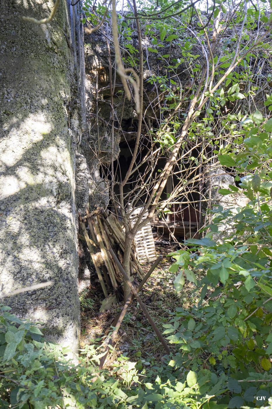 Ligne Maginot - A68 - OEILLET - (Blockhaus lourd type STG / STG-FCR - Double) - L'entrée