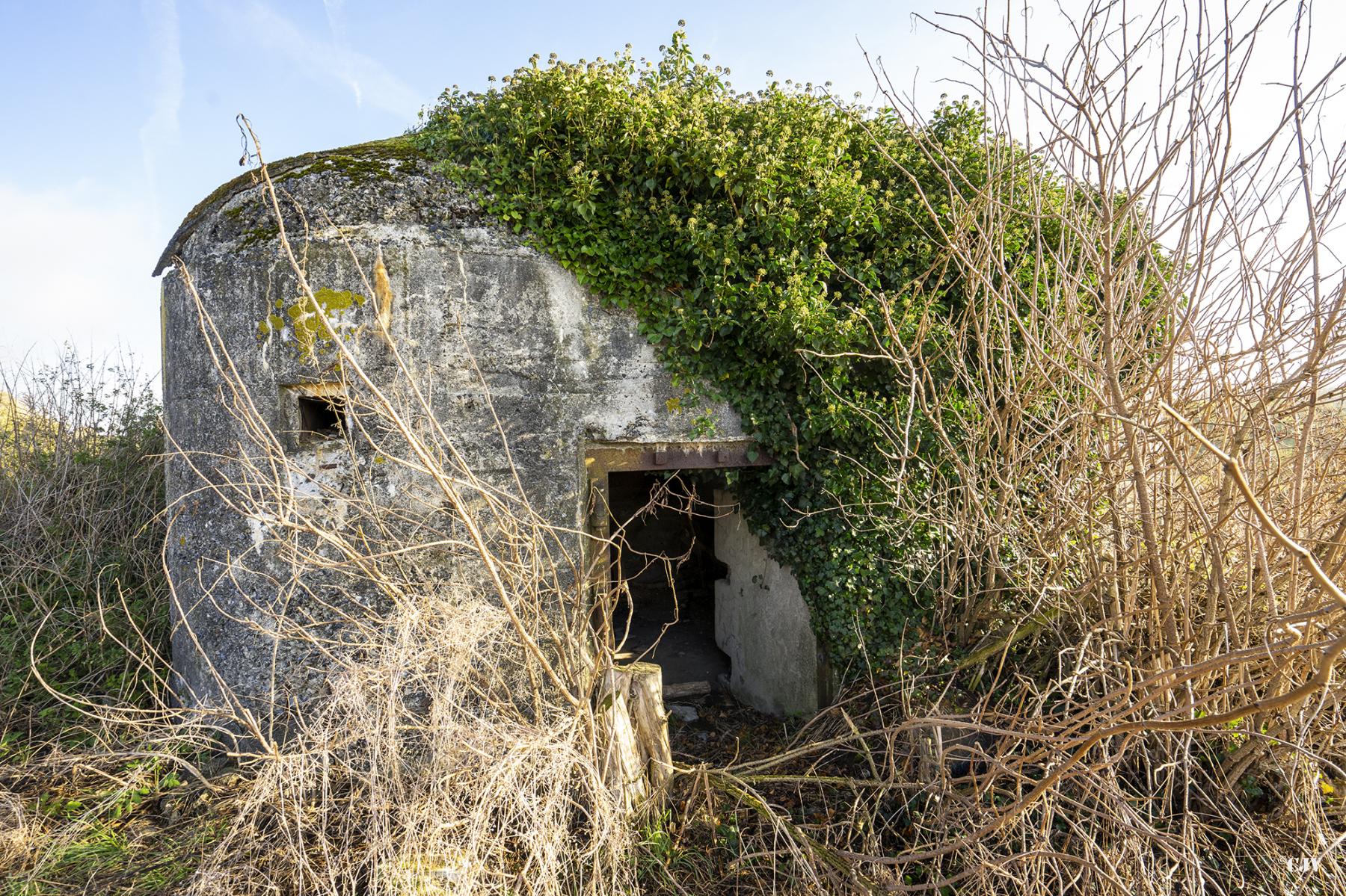 Ligne Maginot - B516 - STATION DE WARGNIES - (Blockhaus pour canon) - L'entrée