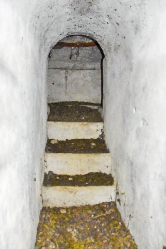 Ligne Maginot - ECLUSE D'HIRTZFELDEN NORD - (Blockhaus pour arme infanterie) - Couloir vers la coupole