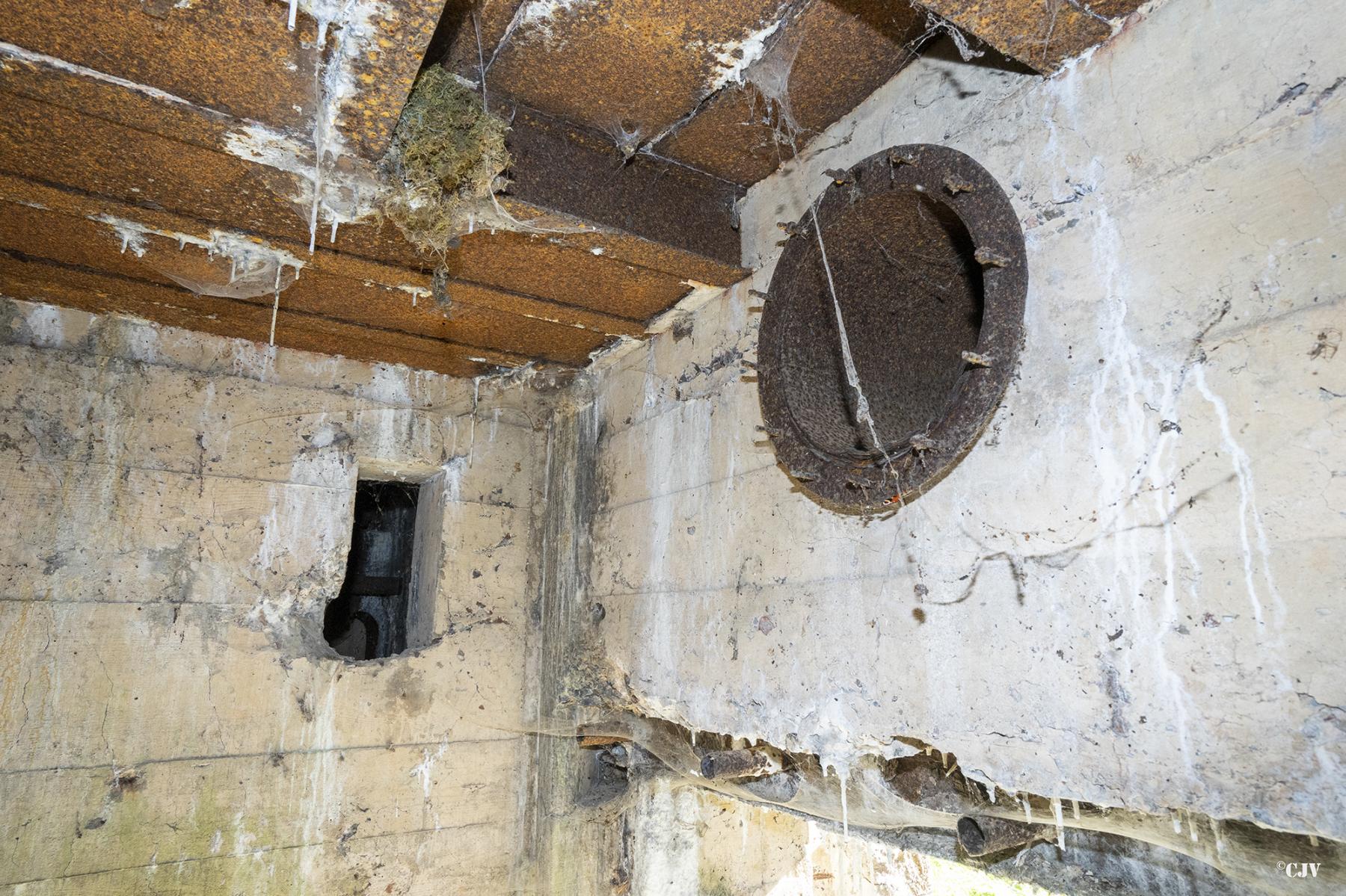 Ligne Maginot - CEZF-6 - FERME DES TILLEULS - (Casemate d'infanterie - double) - Reste du ventilation