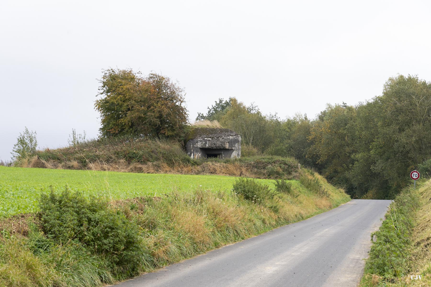 Ligne Maginot - B541 - PERCHE ROMPUE - (Blockhaus pour canon) - 
