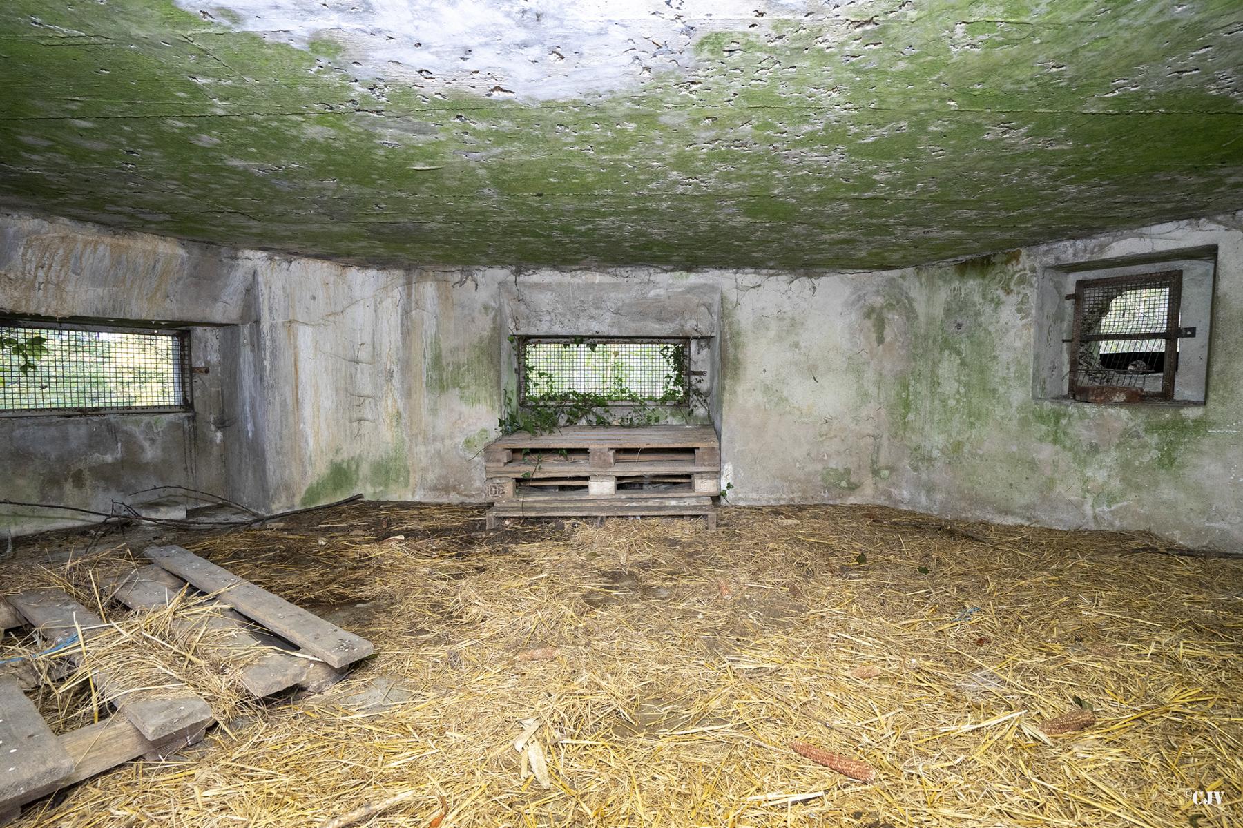 Ligne Maginot - B543 - SAINT WAAST - (Blockhaus pour arme infanterie) - L'intérieur