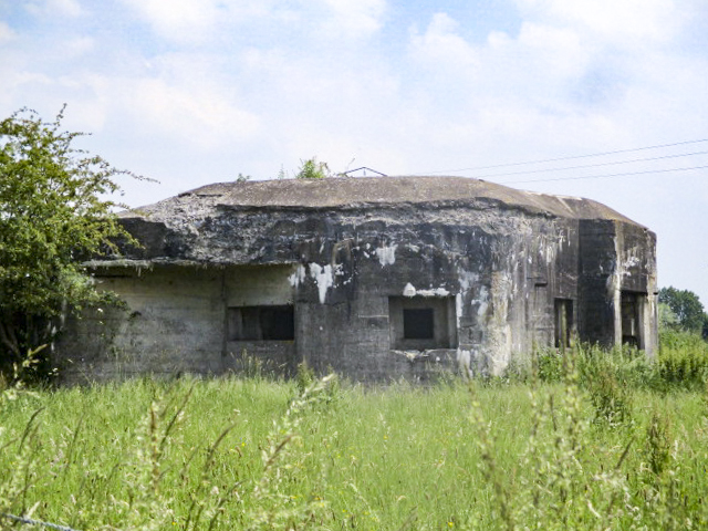 Ligne Maginot - B582 - La BERLIERE (Blockhaus pour canon) - 