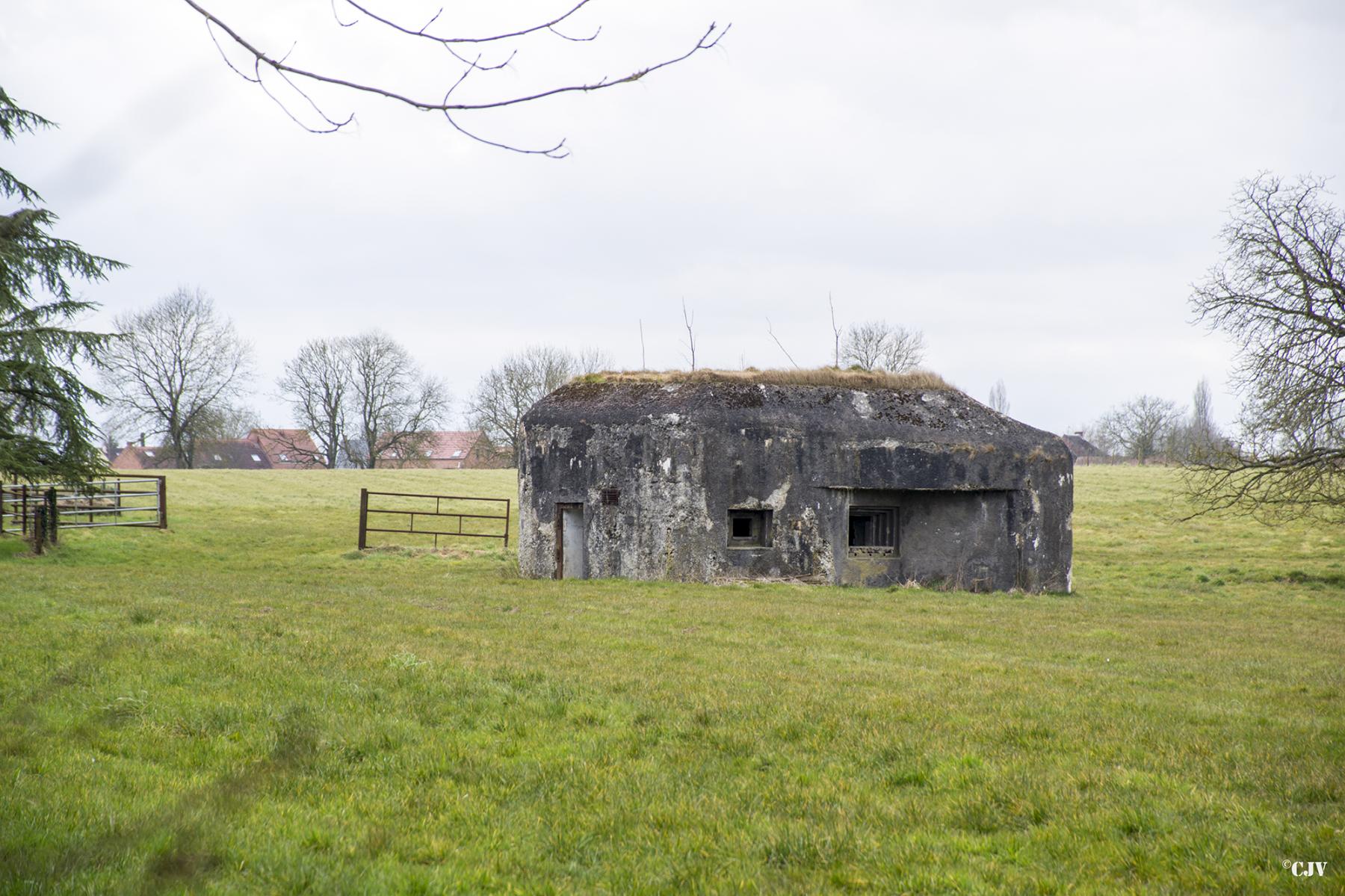 Ligne Maginot - B587 - MALPLAQUET EST - (Blockhaus pour canon) - 