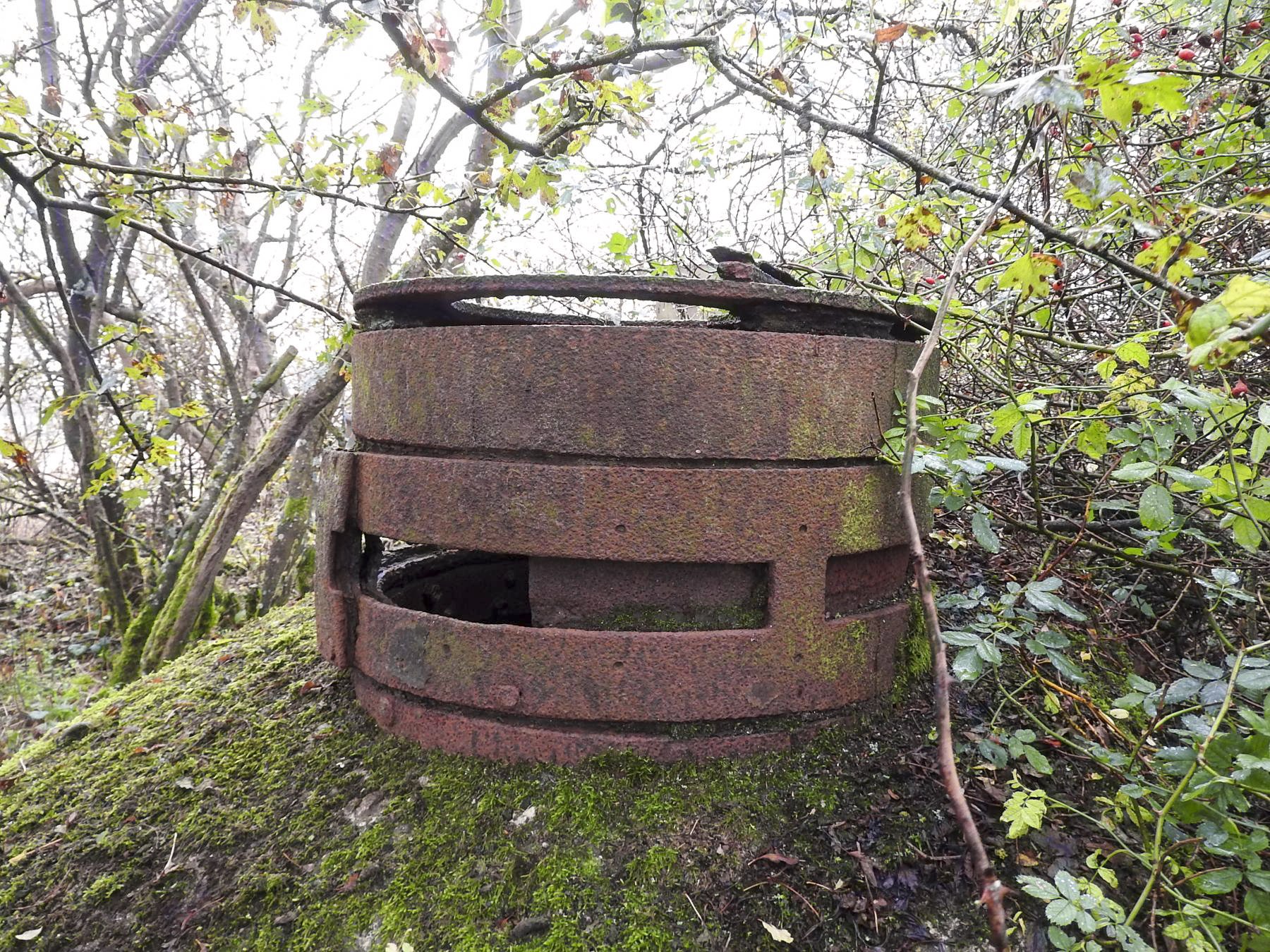 Ligne Maginot - FERME BRANDSTUDEN - (Observatoire d'infanterie) - La guérite OD85 - STENGER Mathieu