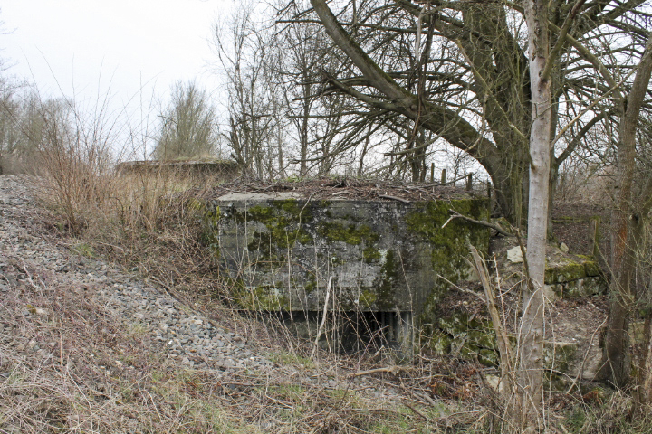 Ligne Maginot - BARRAGE 3 - (Blockhaus pour arme infanterie) - Façade de tir