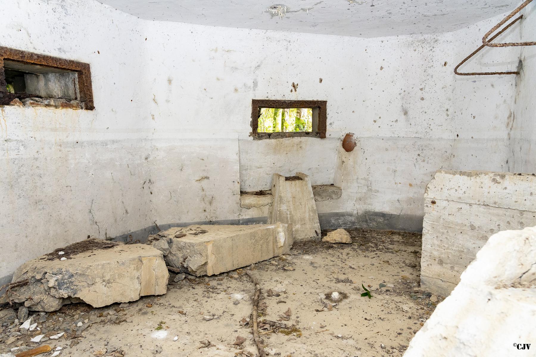 Ligne Maginot - B593 - BOIS DES LANIERES 5 - (Blockhaus pour canon) -  - Lia VERMEULEN