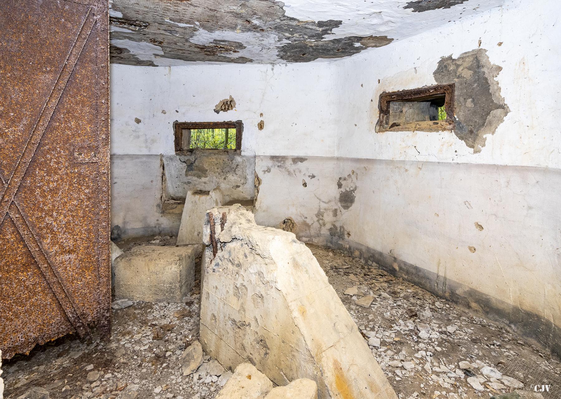 Ligne Maginot - B599 - BOIS DES ECOLIERS OUEST - (Blockhaus pour canon) - 