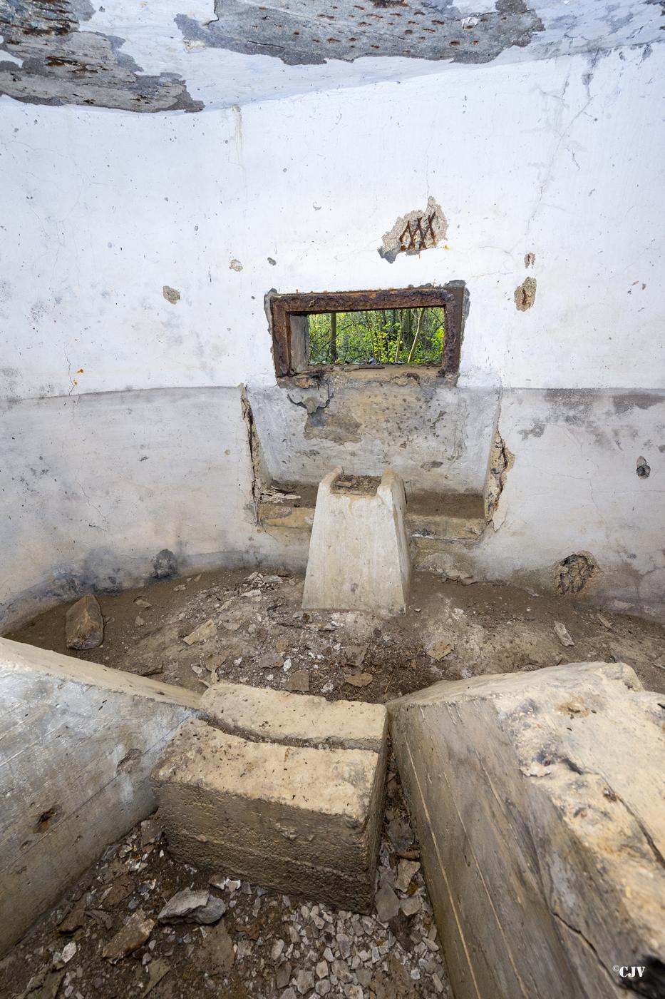 Ligne Maginot - B599 - BOIS DES ECOLIERS OUEST - (Blockhaus pour canon) - 
