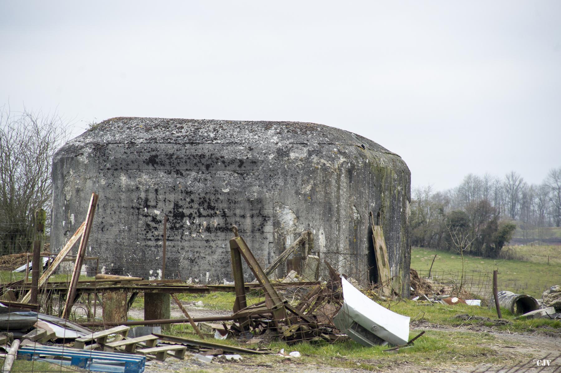 Ligne Maginot - B612 - FERME LEPERS - (Blockhaus pour canon) - 