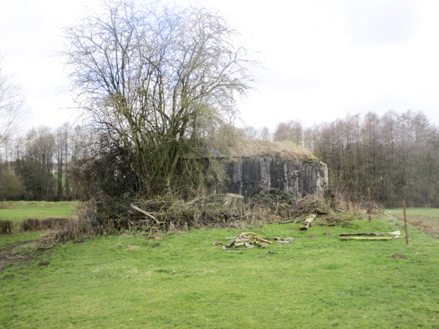 Ligne Maginot - B631 - FAUBOURG DE MONS OUEST - (Blockhaus pour canon) - Situé dans son environnement.