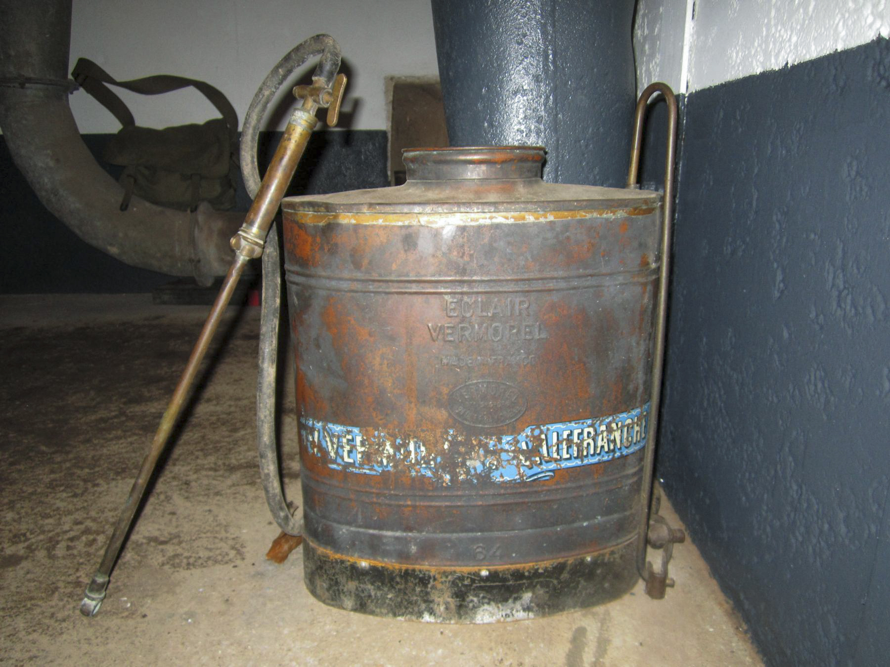 Ligne Maginot - HUBERBUSCH SUD - C59 - (Casemate d'infanterie) - Pulvérisateur Vermorel - Gregory Fuchs