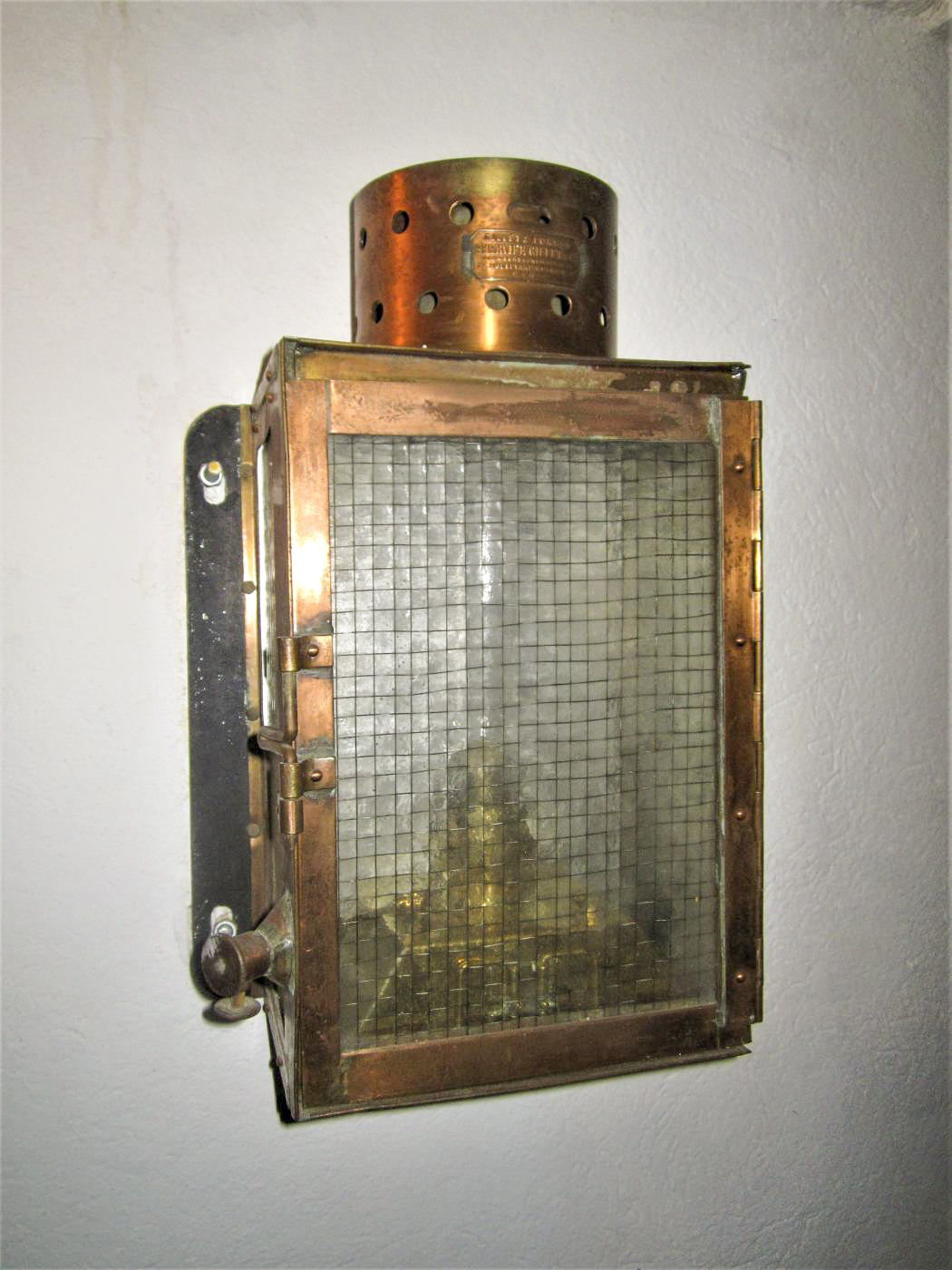Ligne Maginot - HUBERBUSCH SUD - C59 - (Casemate d'infanterie) - Lampe de casemate à pétrole Epervier-Gillet