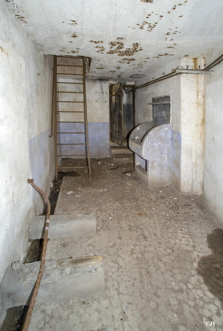 Ligne Maginot - HUBERBUSCH SUD - C59 - (Casemate d'infanterie) - L'étage inférieur avant restauration