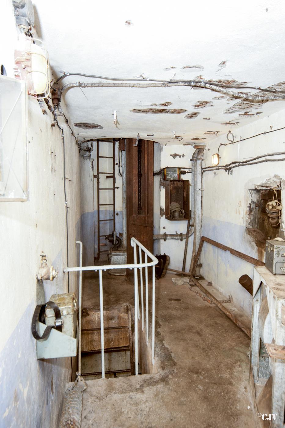 Ligne Maginot - HUBERBUSCH SUD - C59 - (Casemate d'infanterie) - L'étage supérieur avant restauration