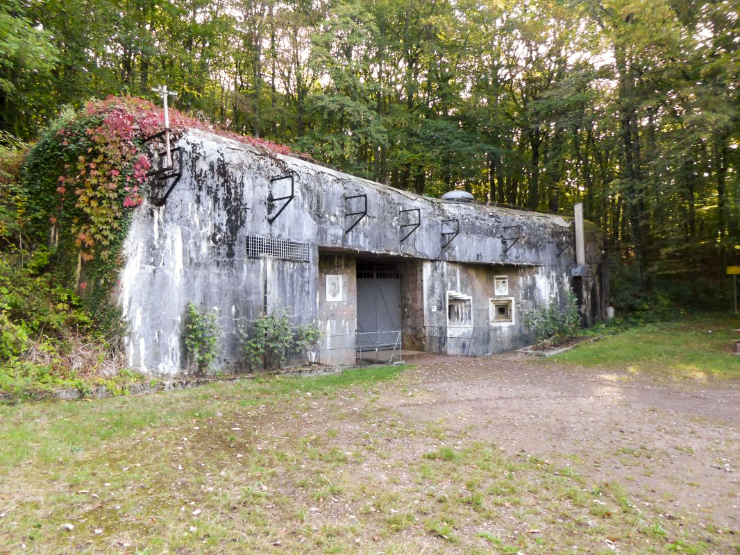 Ligne Maginot - MICHELSBERG - A22 - (Ouvrage d'artillerie) - L'entrée mixte - ELLENA-CUNY
