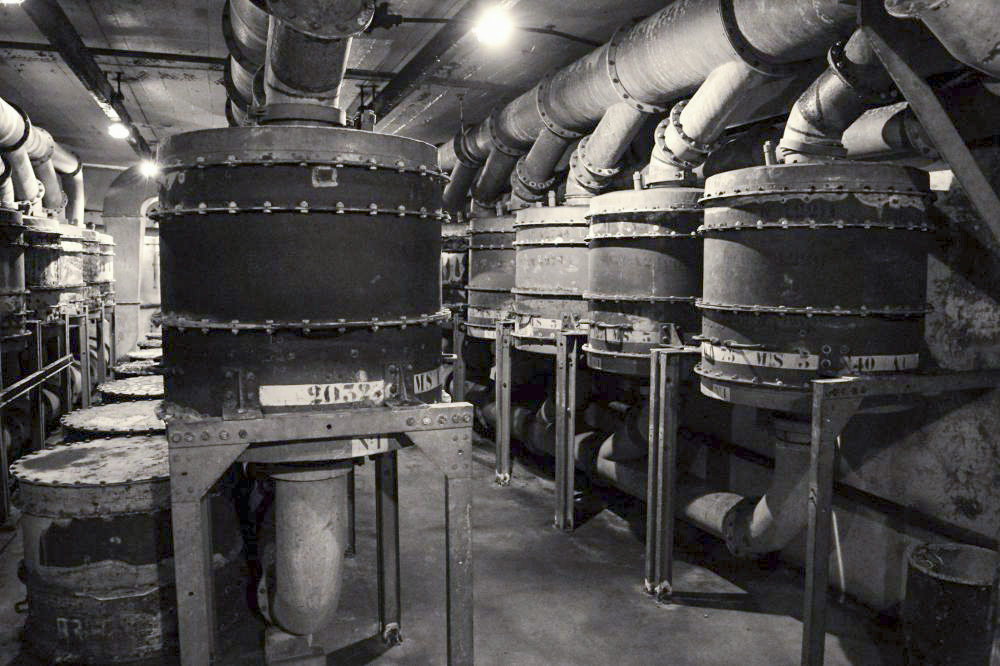 Ligne Maginot - MICHELSBERG - A22 - (Ouvrage d'artillerie) - Entrée mixte
La salle de neutralisation située à l'étage inférieur - NOEL Yves - AOM 22 juin
