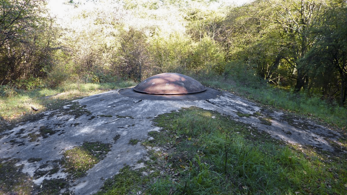 Ligne Maginot - MICHELSBERG - A22 - (Ouvrage d'artillerie) - Bloc 1
Tourelle mitrailleuses - ELLENA-CUNY