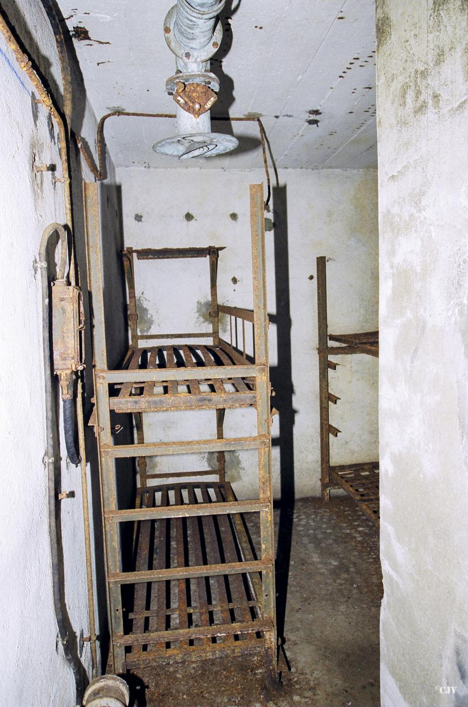 Ligne Maginot - MICHELSBERG - A22 - (Ouvrage d'artillerie) - Bloc 2
Chambre de repos - Lia VERMEULEN