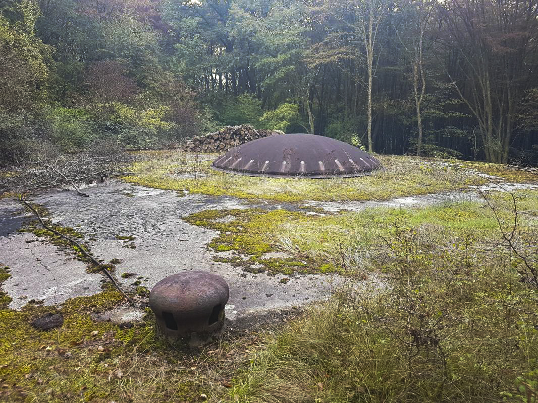 Ligne Maginot - MICHELSBERG - A22 - (Ouvrage d'artillerie) - Bloc 5
Tourelle de 75 mle 33 - ELLENA-CUNY