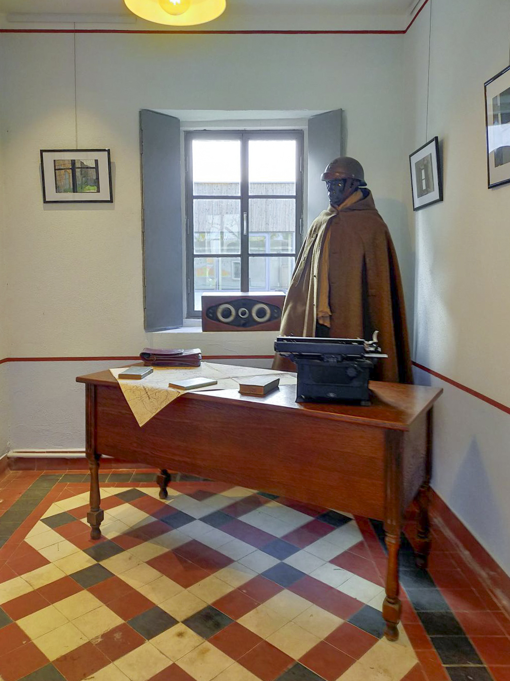 Ligne Maginot - ROUSSY LE VILLAGE (Poste avancé GRM) - (Poste GRM - Maison Forte) - Le local du chef de poste - Julien Boulanger