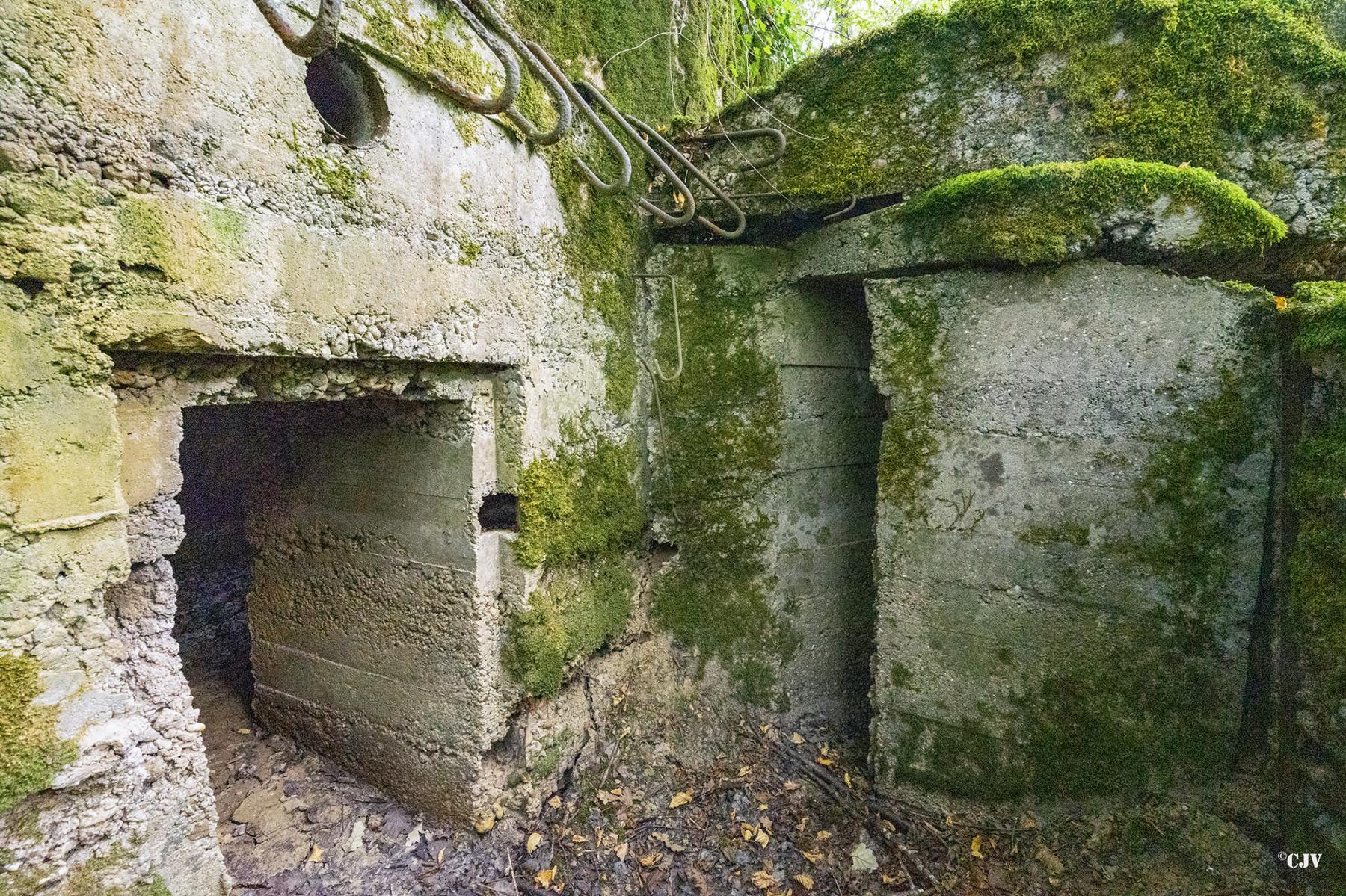 Ligne Maginot - CB445 - BOIS KARRE 3 - (Blockhaus pour canon) - 