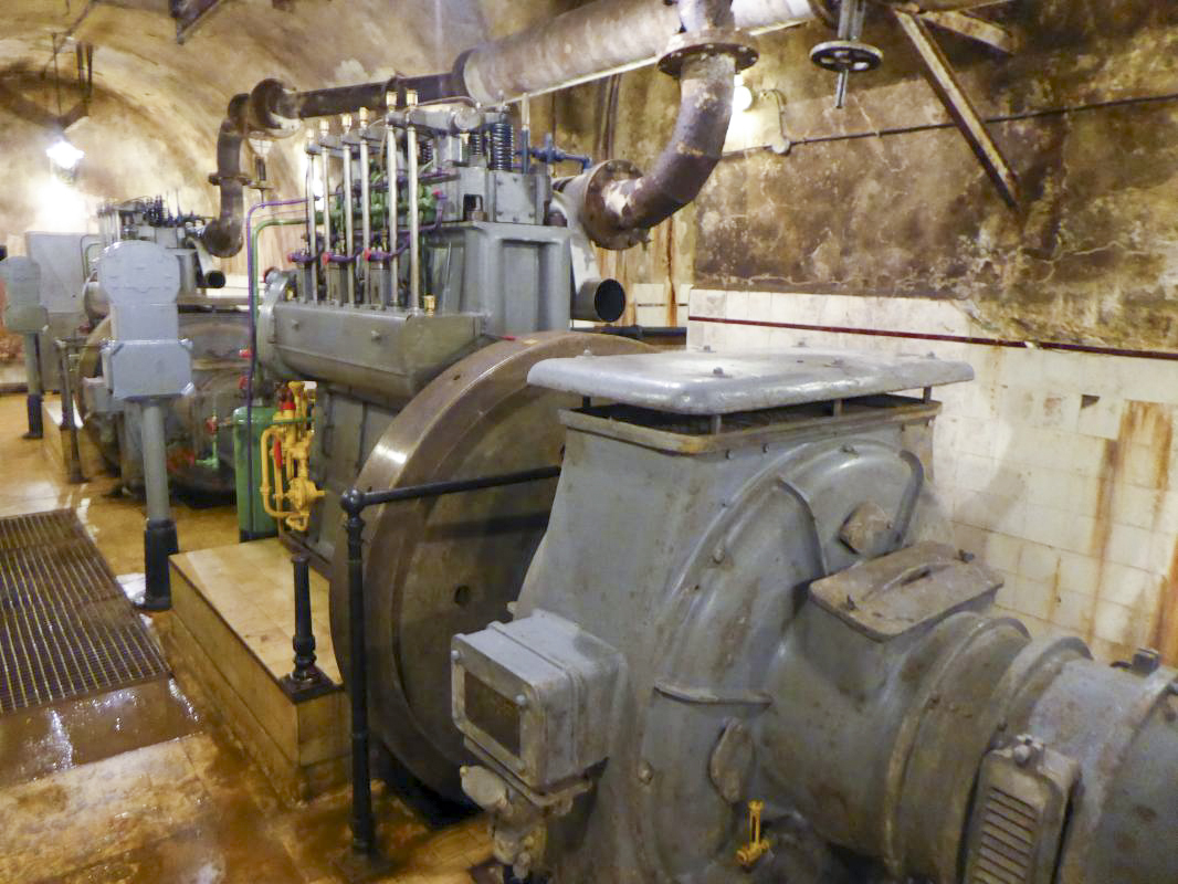 Ligne Maginot - MICHELSBERG - A22 - (Ouvrage d'artillerie) - L'usine électrique - ELLENA-CUNY