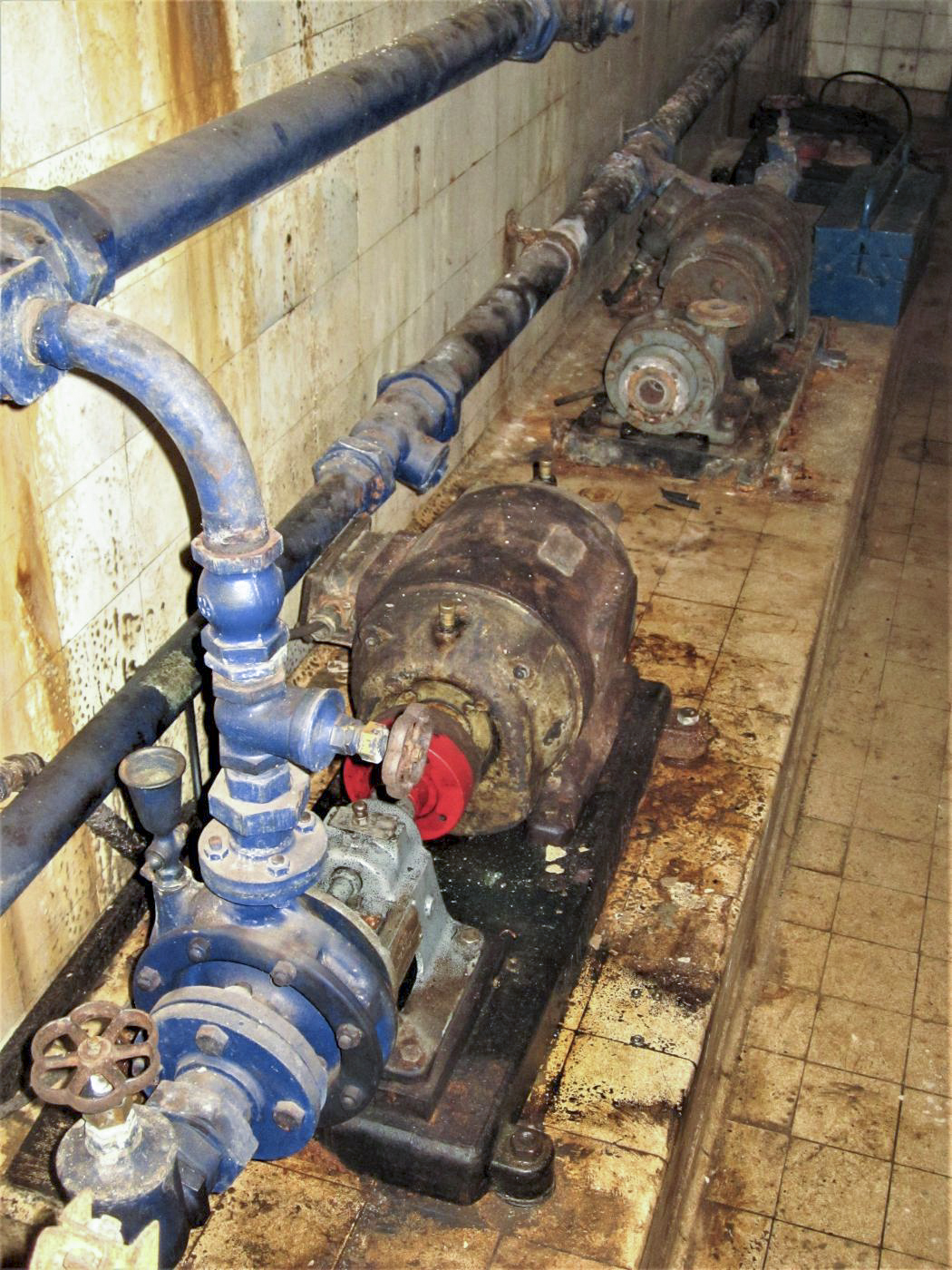 Ligne Maginot - MICHELSBERG - A22 - (Ouvrage d'artillerie) - L'usine électrique
Pompes à eau - Gregory Fuchs