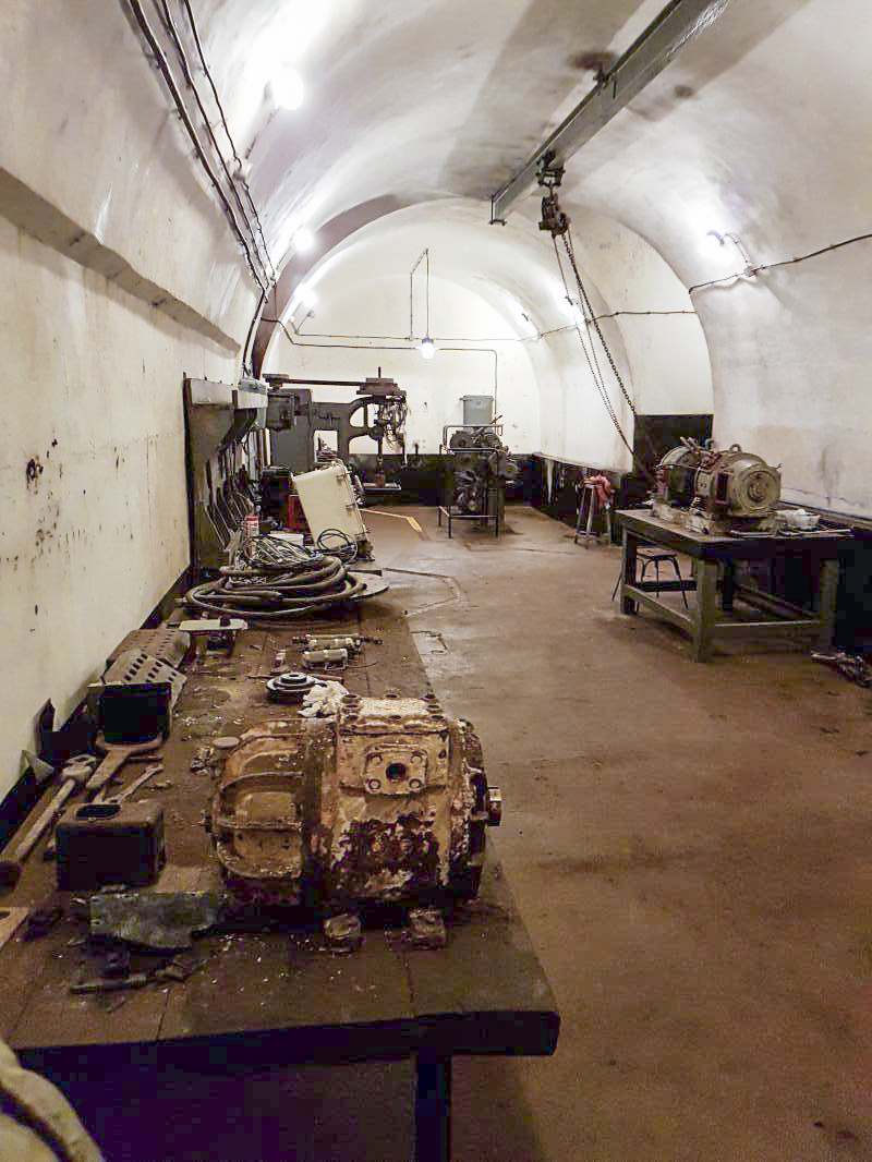 Ligne Maginot - MICHELSBERG - A22 - (Ouvrage d'artillerie) - L'atelier du génie - ELLENA-CUNY