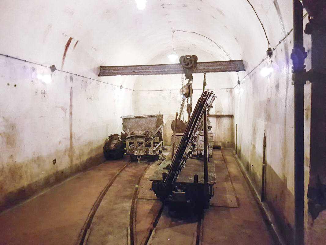 Ligne Maginot - MICHELSBERG - A22 - (Ouvrage d'artillerie) - L'atelier de réparation et d'entretien du matériel ferroviaire - ELLENA-CUNY