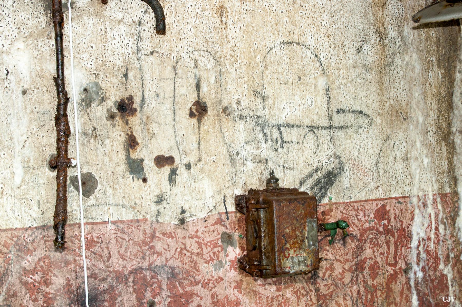 Ligne Maginot - MICHELSBERG - A22 - (Ouvrage d'artillerie) - L'atelier du Génie
Dessins - Lia VERMEULEN