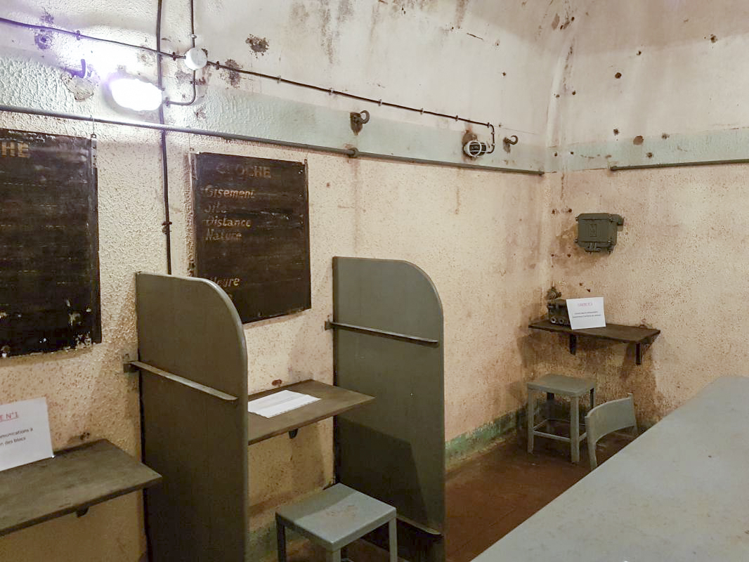 Ligne Maginot - MICHELSBERG - A22 - (Ouvrage d'artillerie) - Le PC - ELLENA-CUNY