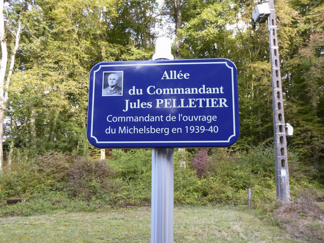 Ligne Maginot - MICHELSBERG - A22 - (Ouvrage d'artillerie) - Allée du Commandant Jules Pelletier - ELLENA-CUNY