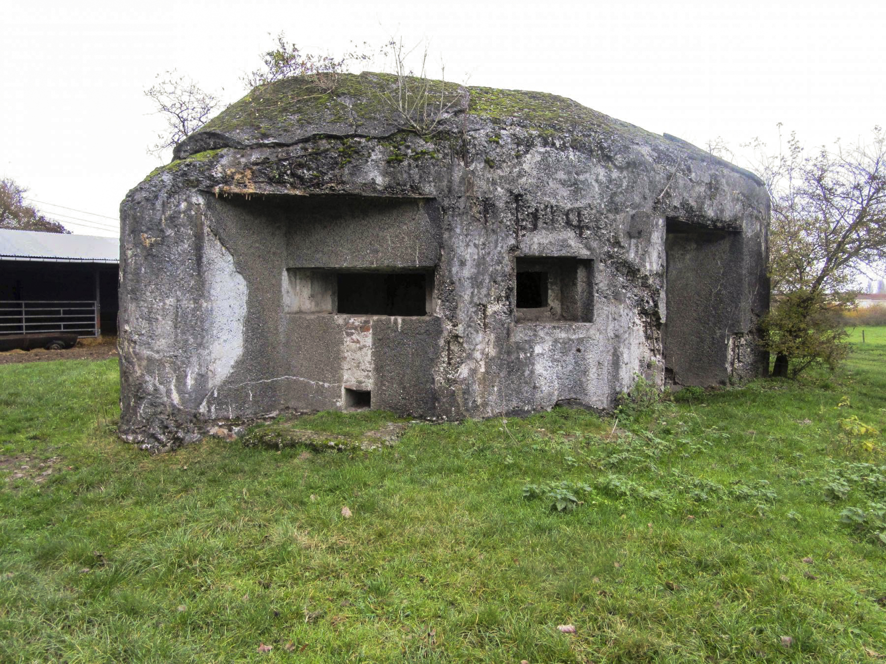 Ligne Maginot - B400 - COLINIERE - (Blockhaus pour canon) -  - denismdb