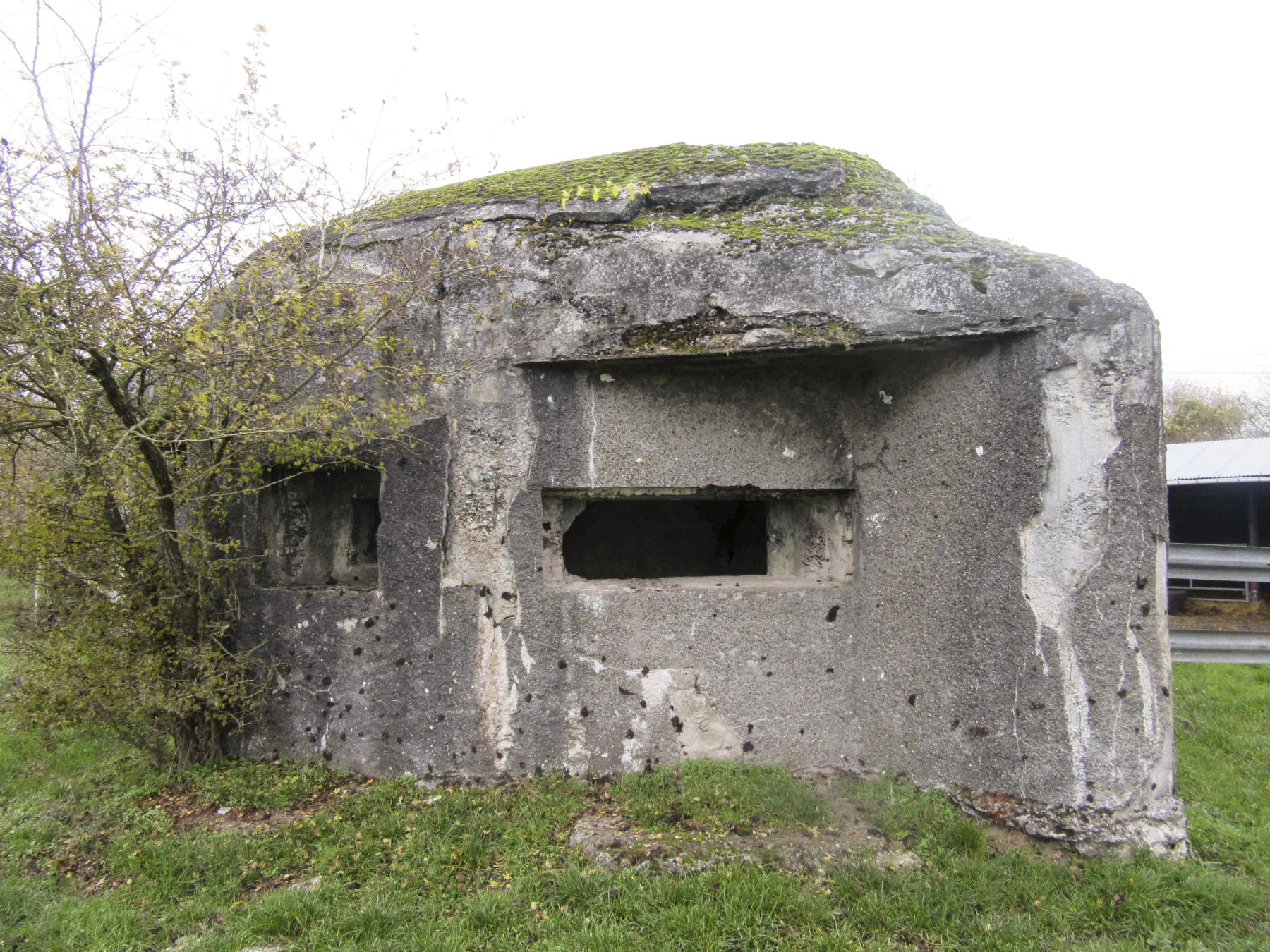Ligne Maginot - B400 - COLINIERE - (Blockhaus pour canon) -  - denismdb