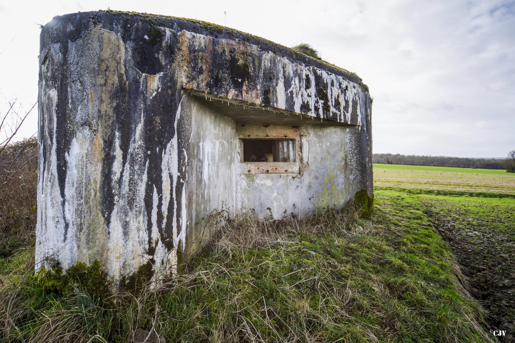 Ligne Maginot - B704 - CHAMPS-ELYSÉES - (Blockhaus pour canon) - 
