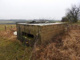 Ligne Maginot - AUF GEBELS 3 - (Blockhaus pour arme infanterie) - La façade de tir.