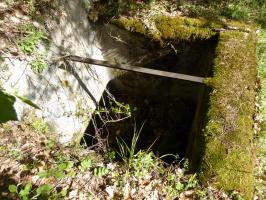 Ligne Maginot - GORDOLON (GN) - (Ouvrage d'artillerie) - Possible drainage des eaux de pluie au dessus du bloc 2