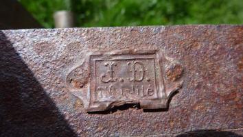 Ligne Maginot - GONDRAN C - (Ouvrage d'infanterie) - Plaque du serrurier