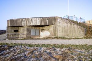 Ligne Maginot - AC1B - MC22 - LA COSTAUDE - (Casemate d'artillerie) - Façade de la chambre de tir