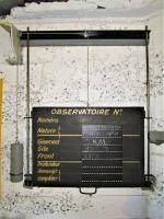 Ligne Maginot - AC1B - MC22 - LA COSTAUDE - (Casemate d'artillerie) - Tableau des relevés d'observation